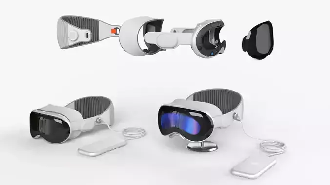 Realistic copy of   Apple vision pro 2023