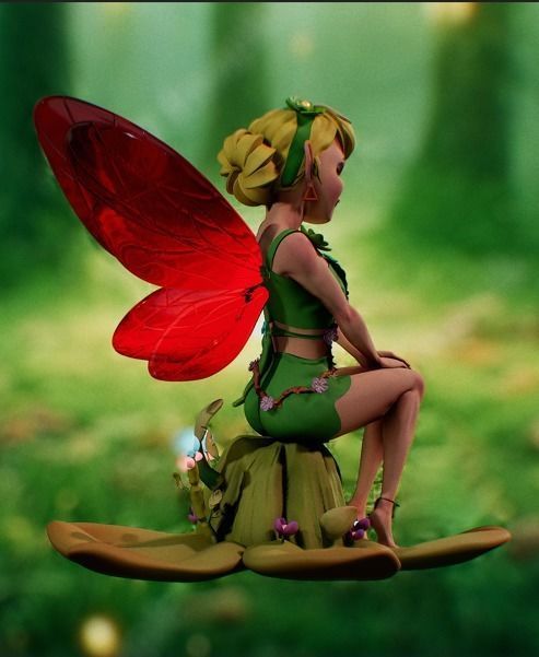 Fee enchante 3D print model_5