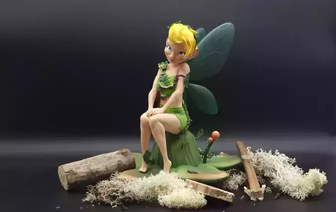 Fee enchante 3D print model Fee enchante 3D print model