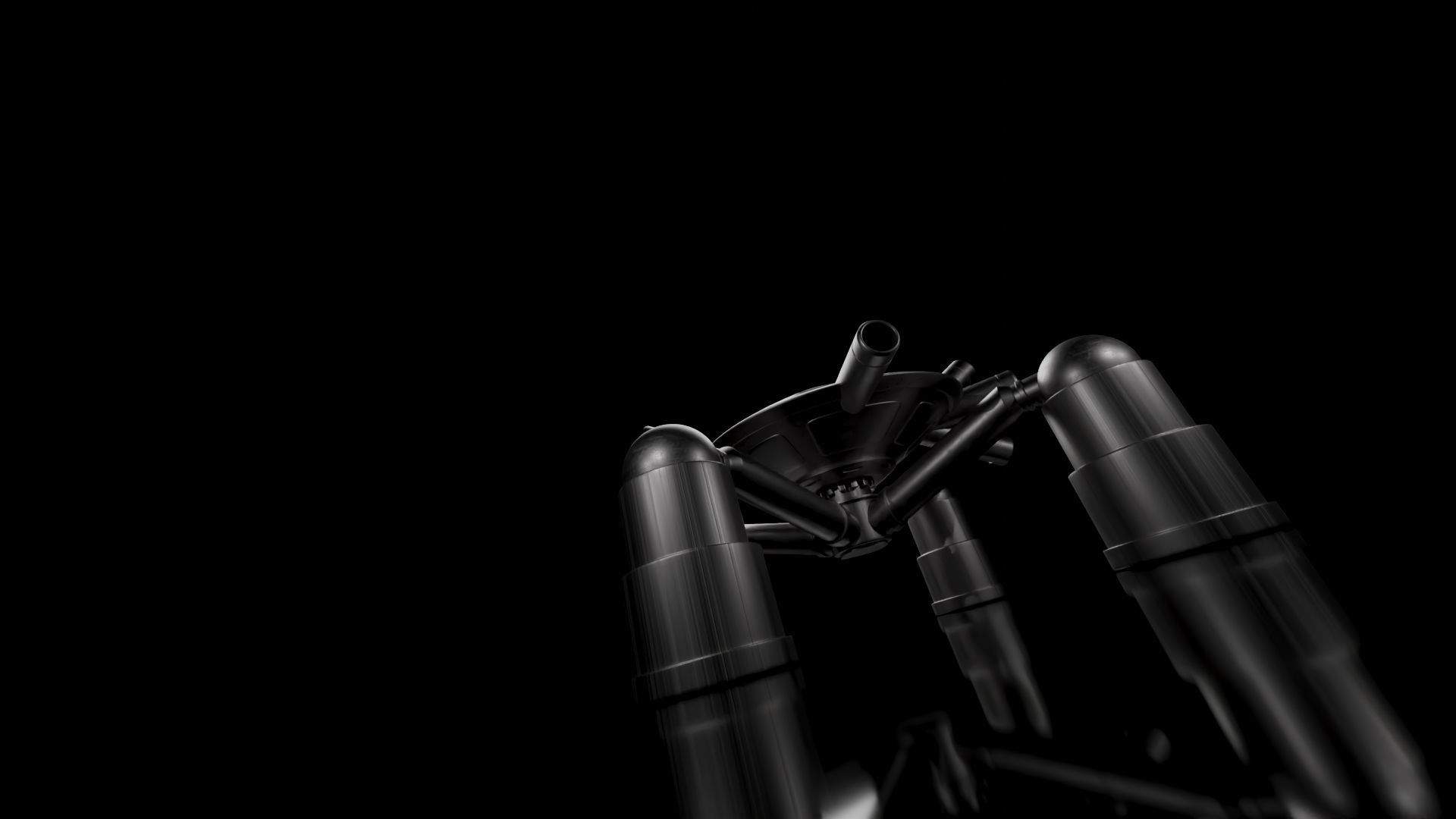 Super Contra Mechanical Spider Boss - Creature from Space 3D model_25