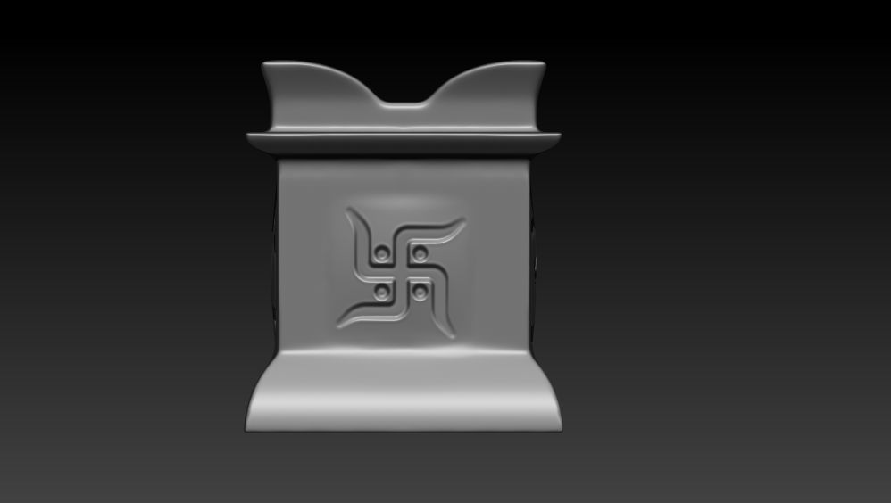 Tulsi Pot 3D print model_1