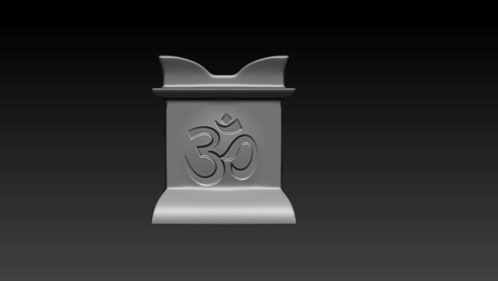 Tulsi Pot 3D print model_2