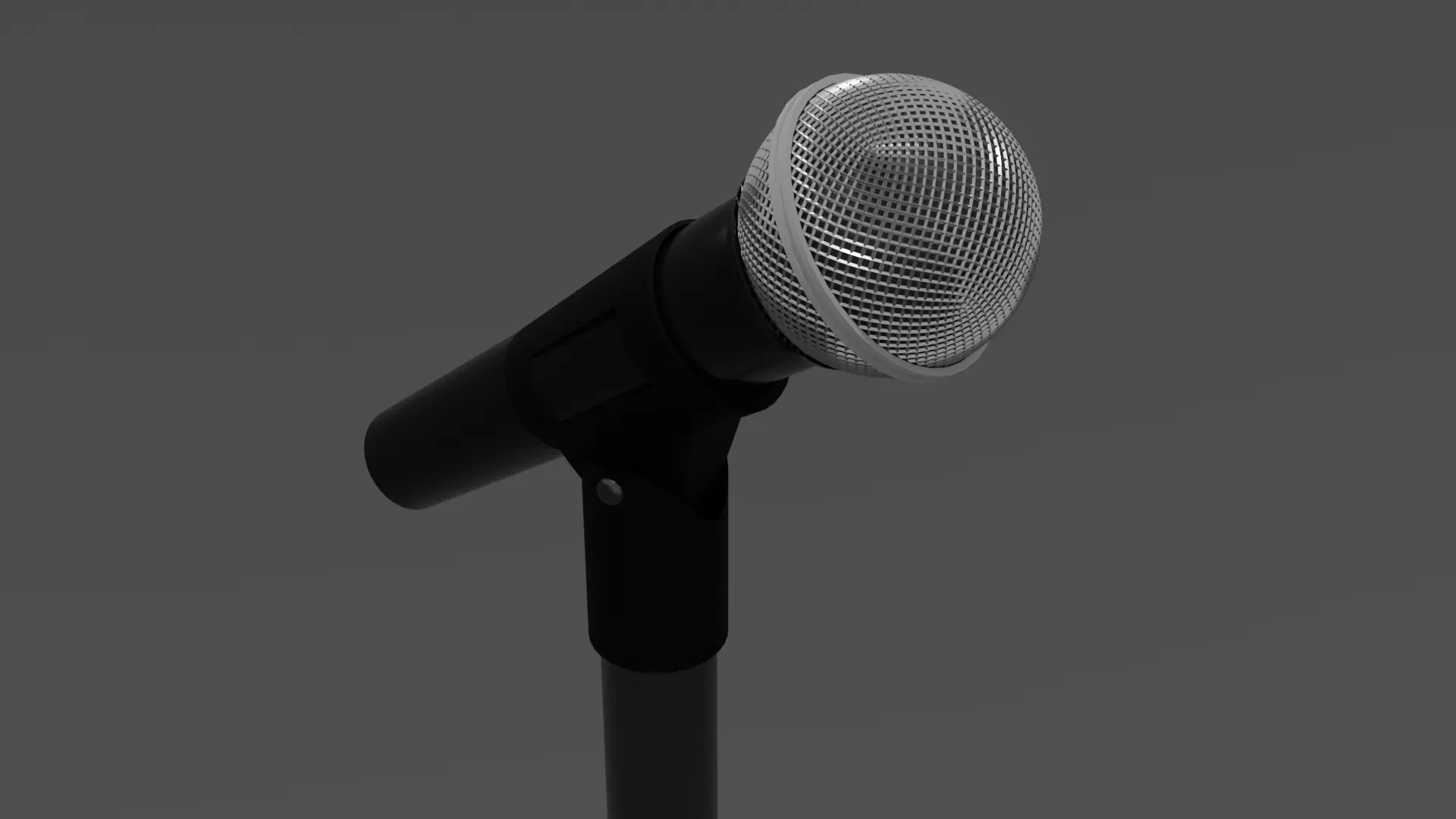 microphone Free 3D model_0
