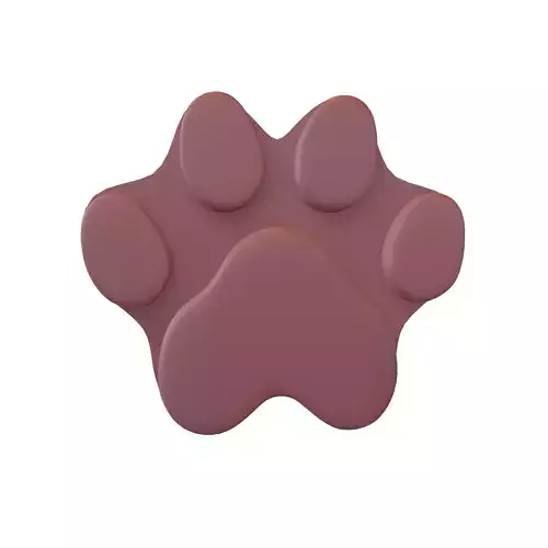 Dog Paw Print v2 002