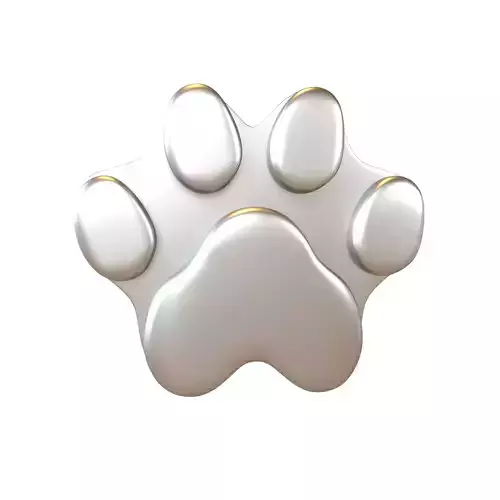 Dog Paw Print v2 004