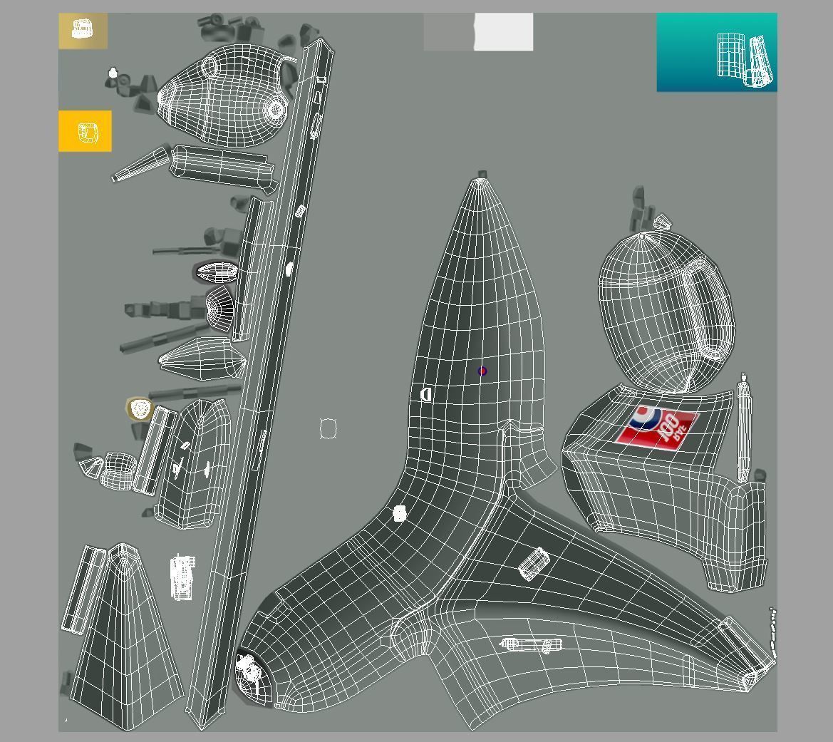 Aircraft A400 MODEL 3D model_11