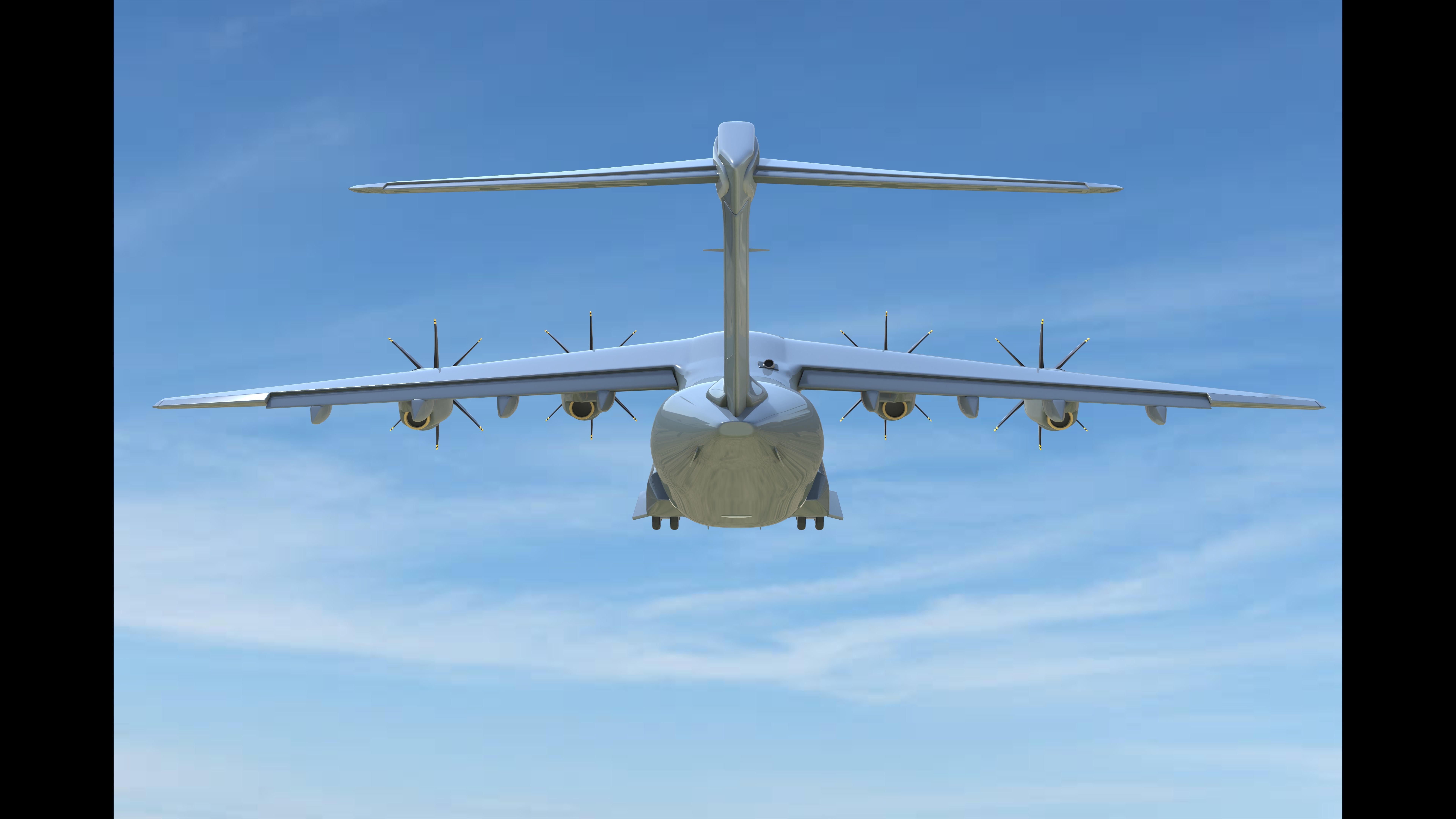 Aircraft A400 MODEL 3D model_4