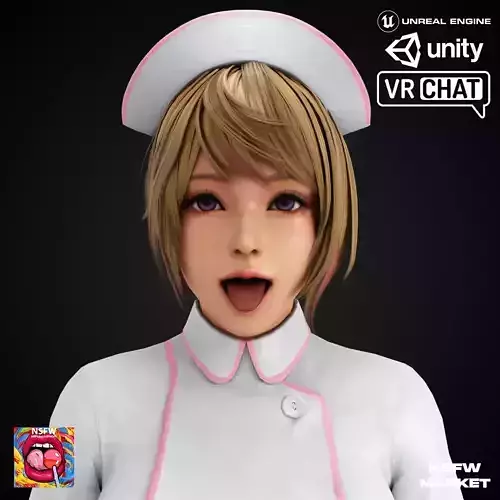 EXCLUSIVE EDITION RIGGED CHARACTER YUKINO - SUSTER Low-poly 3D model