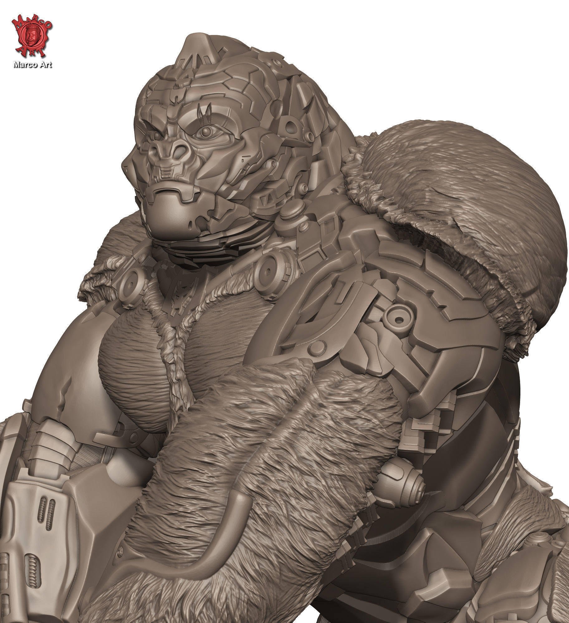 Optimus Prima 3D stl file 3D print model_5
