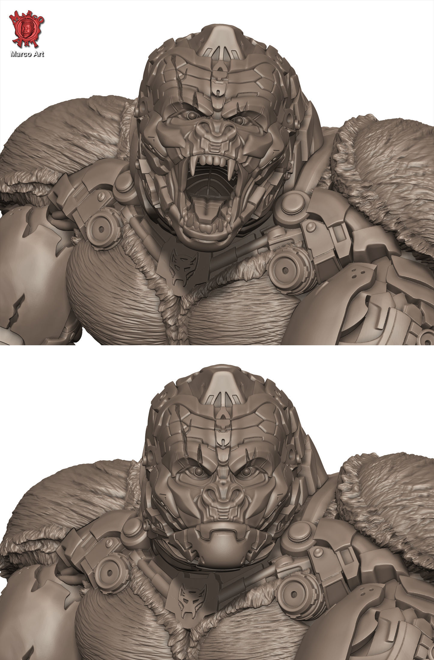 Optimus Prima 3D stl file 3D print model_2