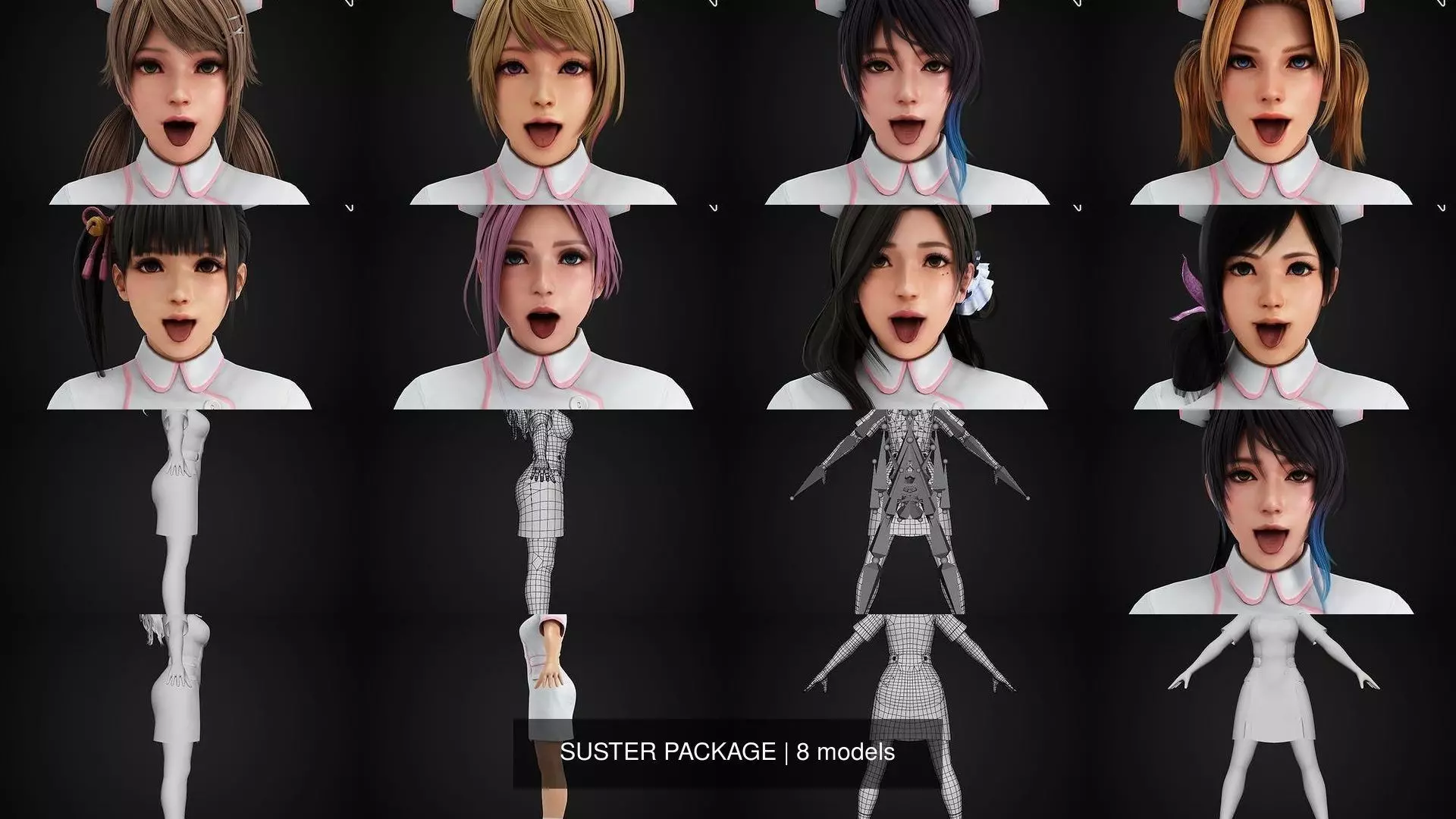 SUSTER PACKAGE 3D Model Collection_0