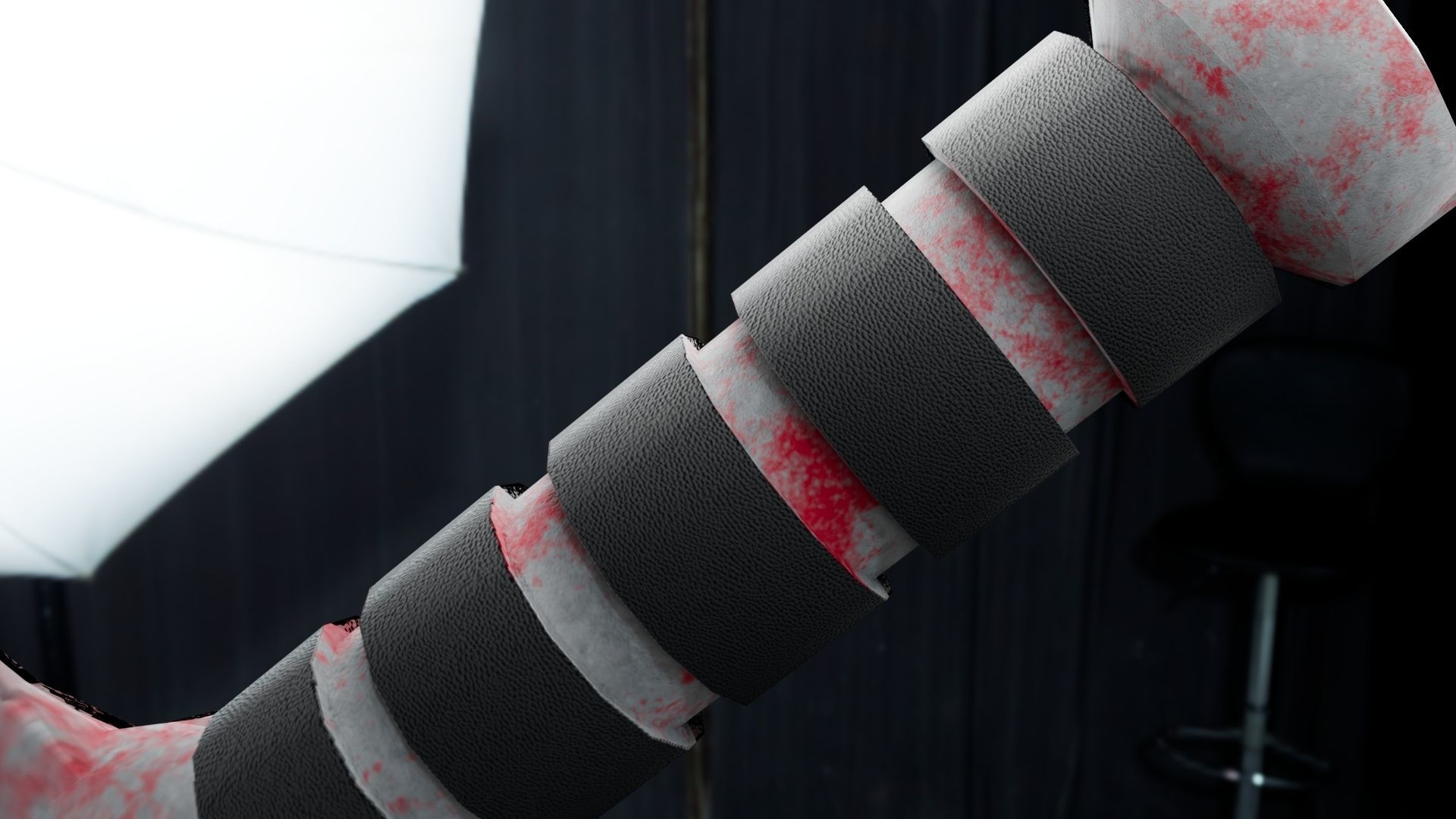 Bloody Knife  3D model_1