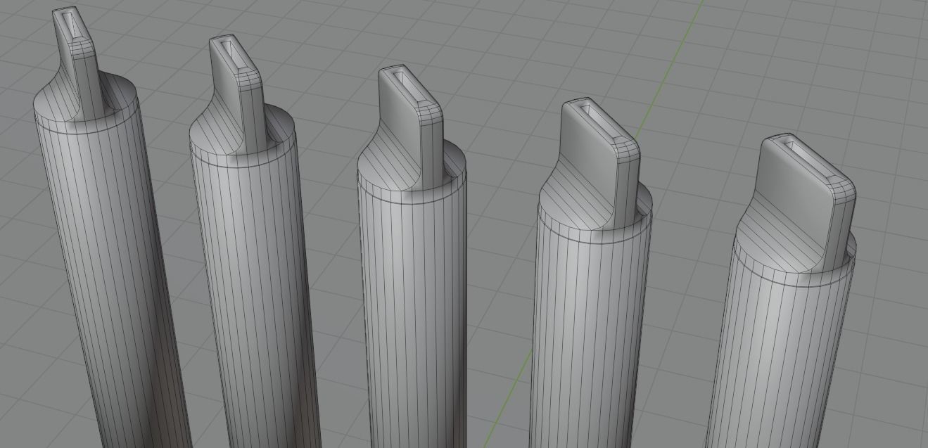 Disposable Vape low-poly model Low-poly 3D model_4