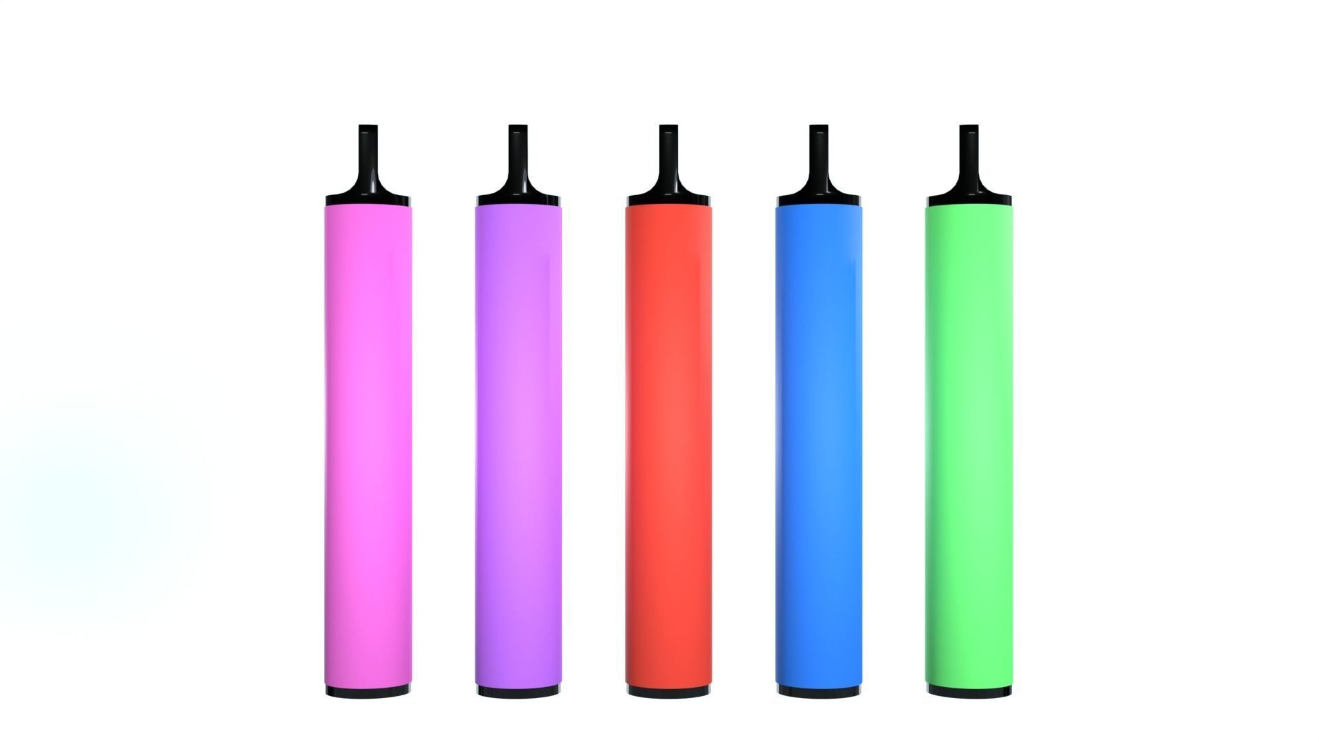 Disposable Vape low-poly model Low-poly 3D model_1