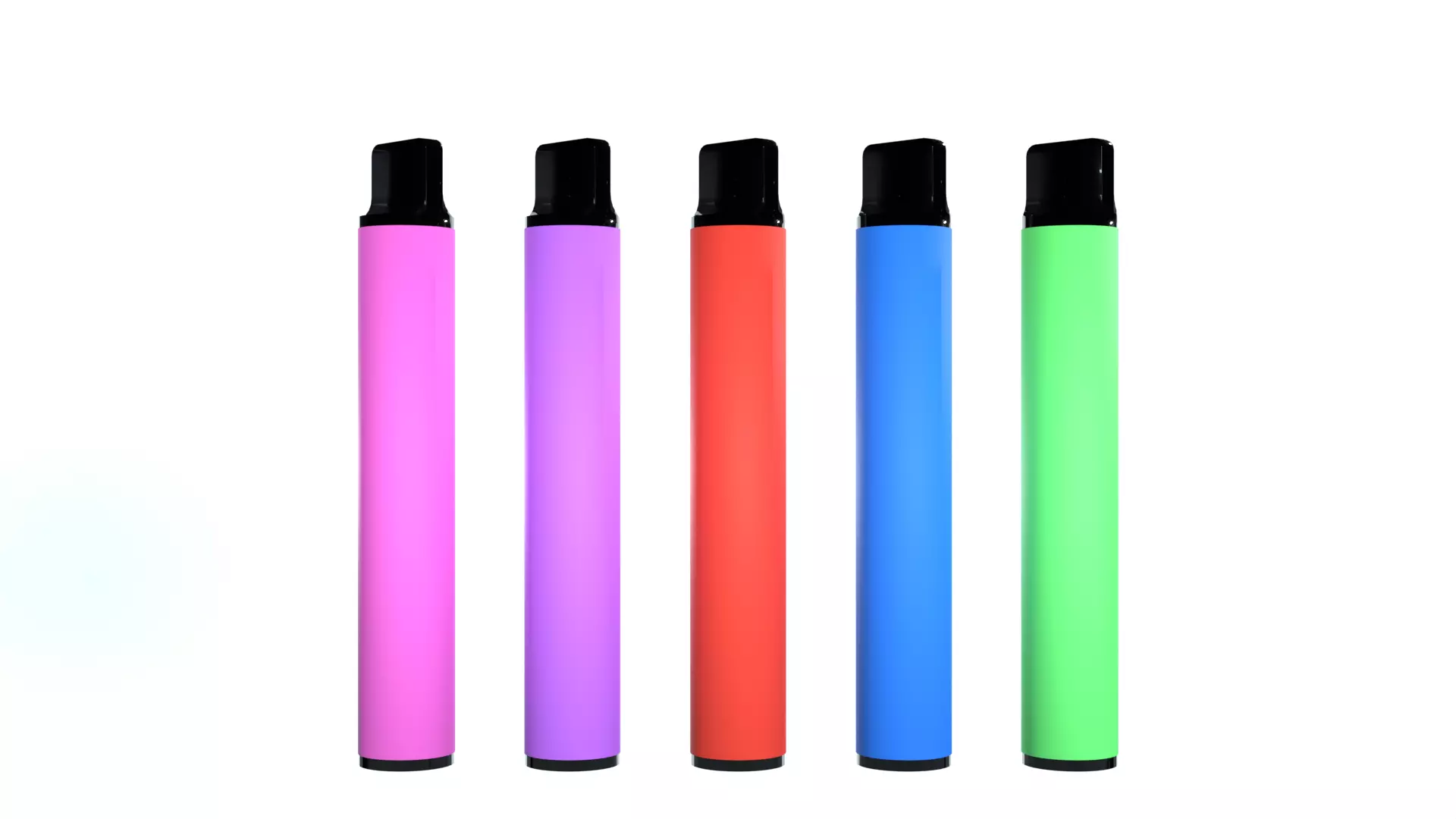 Disposable Vape low-poly model Low-poly 3D model_0