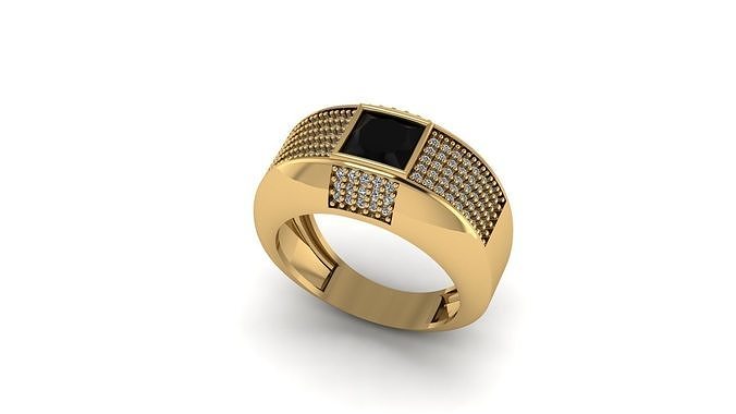 princess ring 3D print model