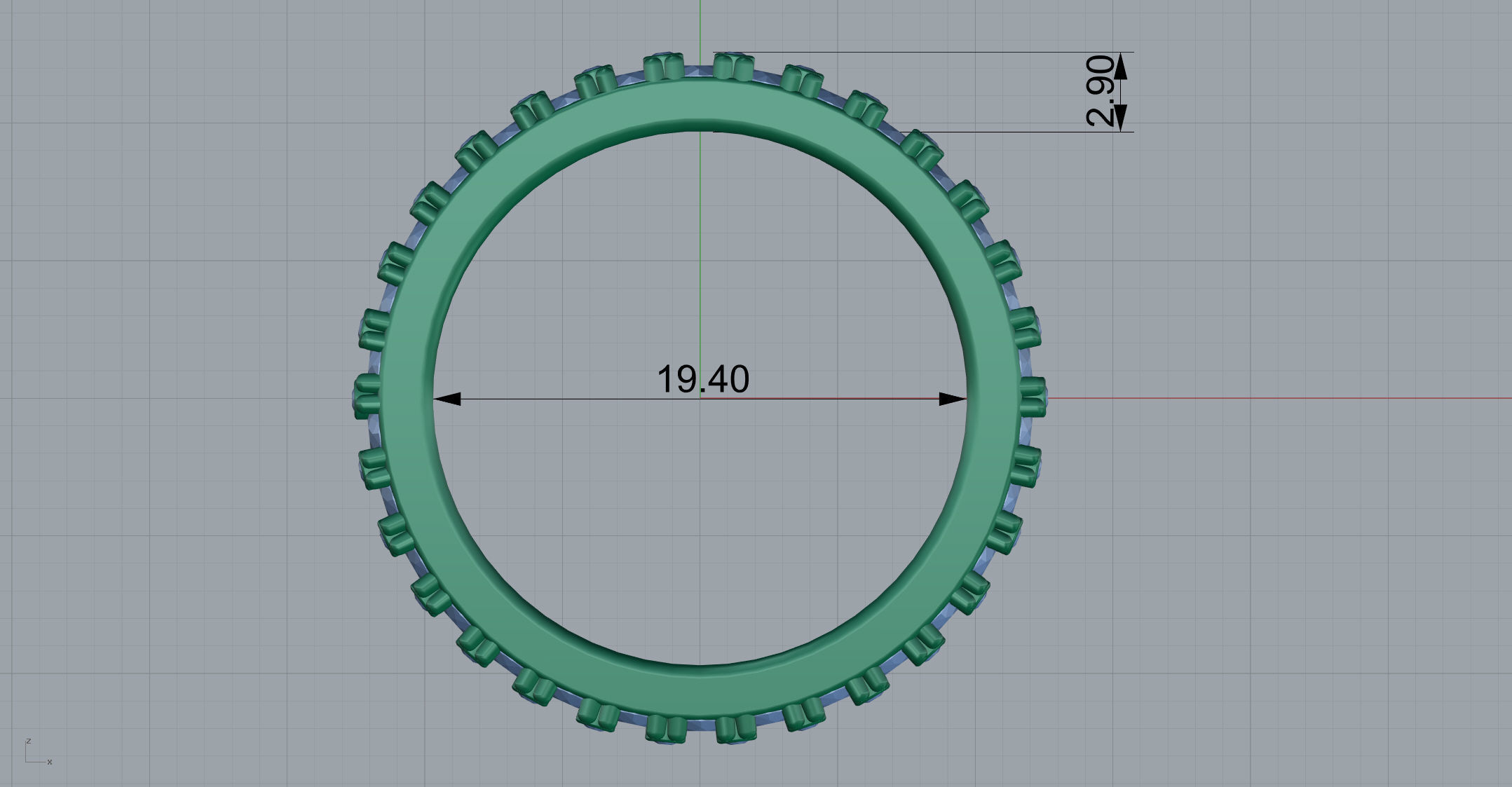 Wed Band Style 2 3D print model_14