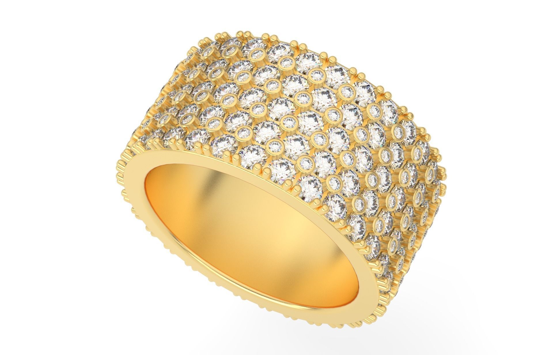 Wed Band Style 2 3D print model_4