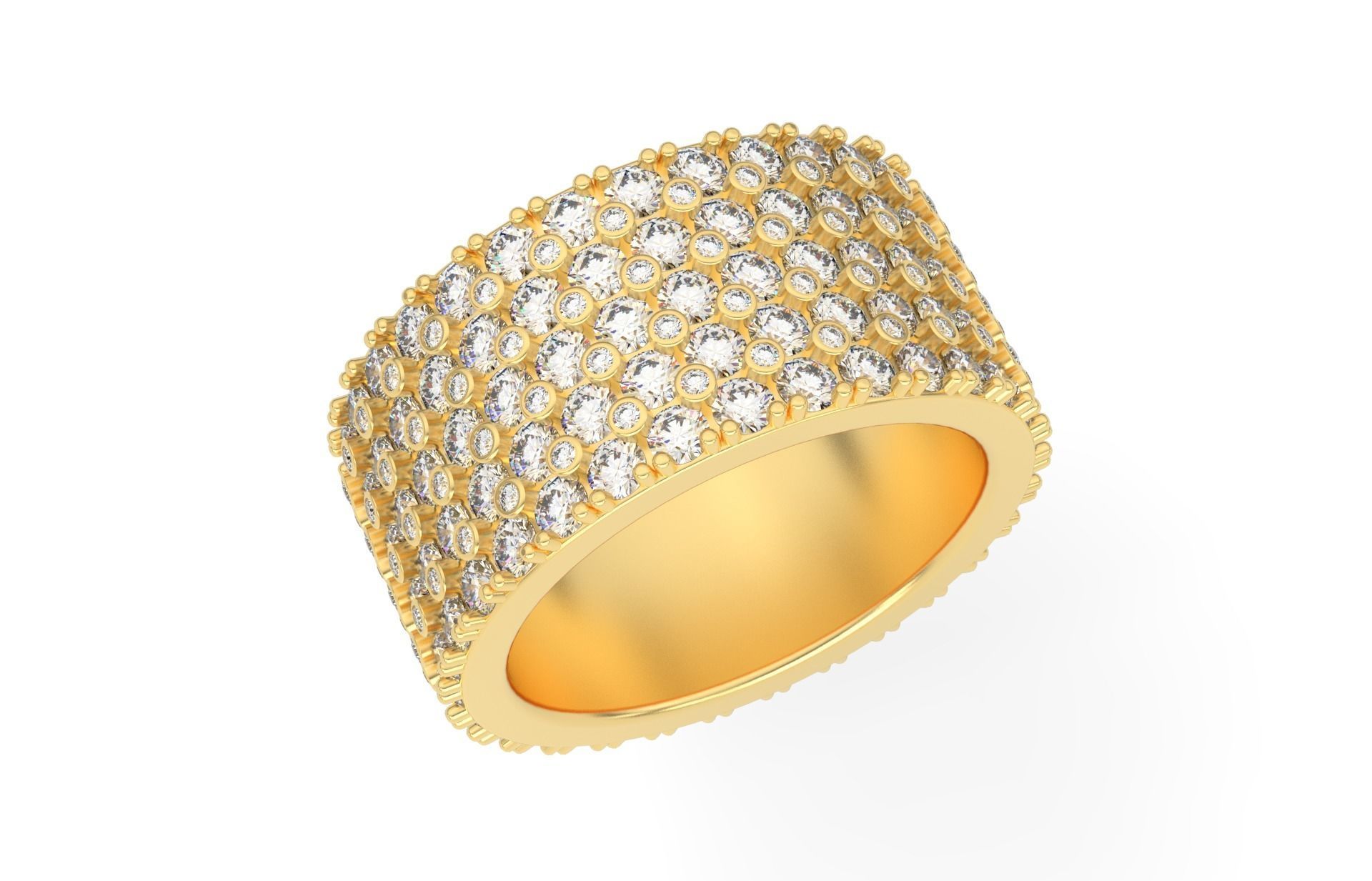 Wed Band Style 2 3D print model_5