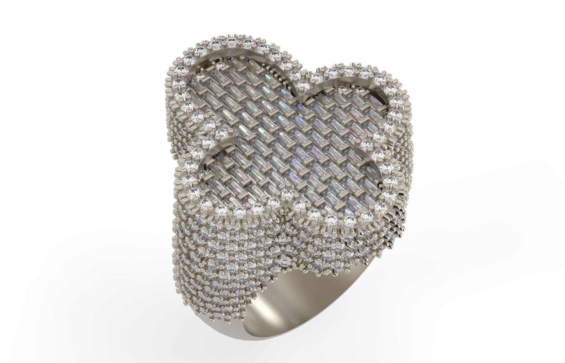 Cross Ring New 1 3D print model_5