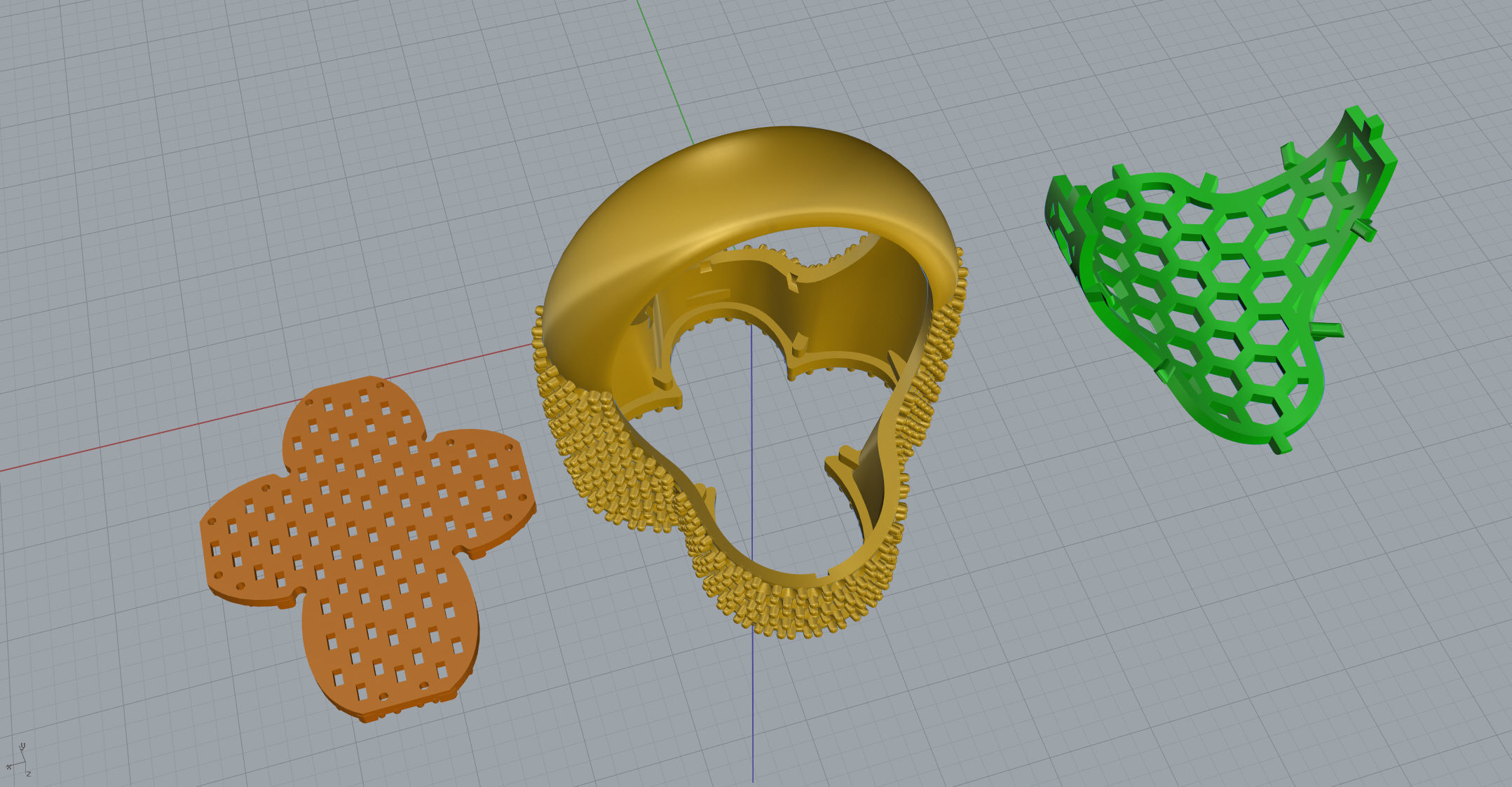 Cross Ring New 1 3D print model_16