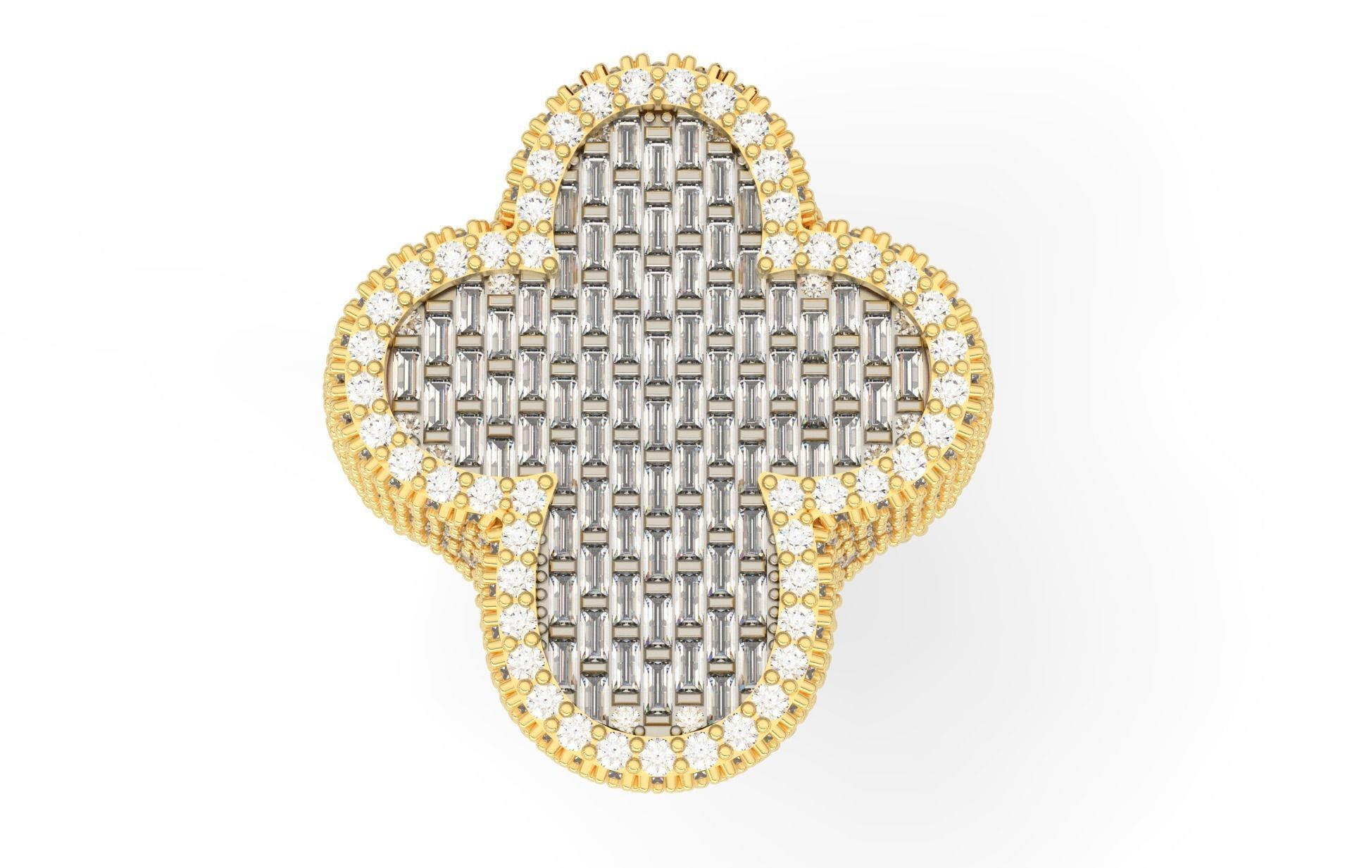 Cross Ring New 1 3D print model_1