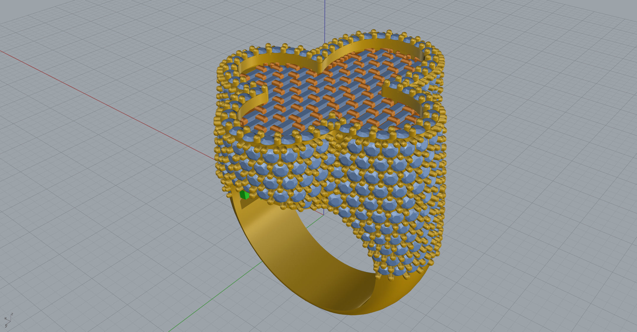 Cross Ring New 1 3D print model_10