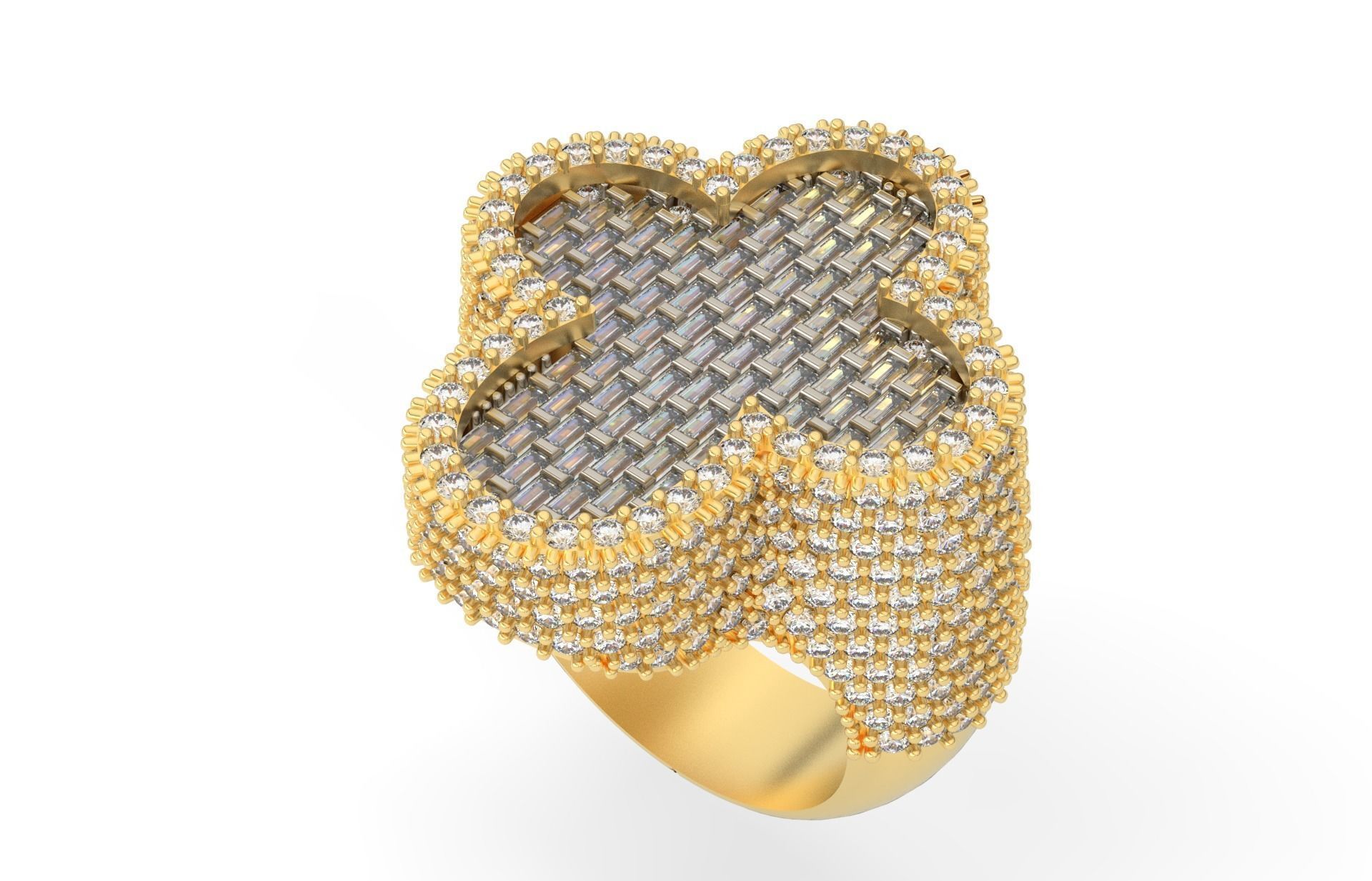 Cross Ring New 1 3D print model_2