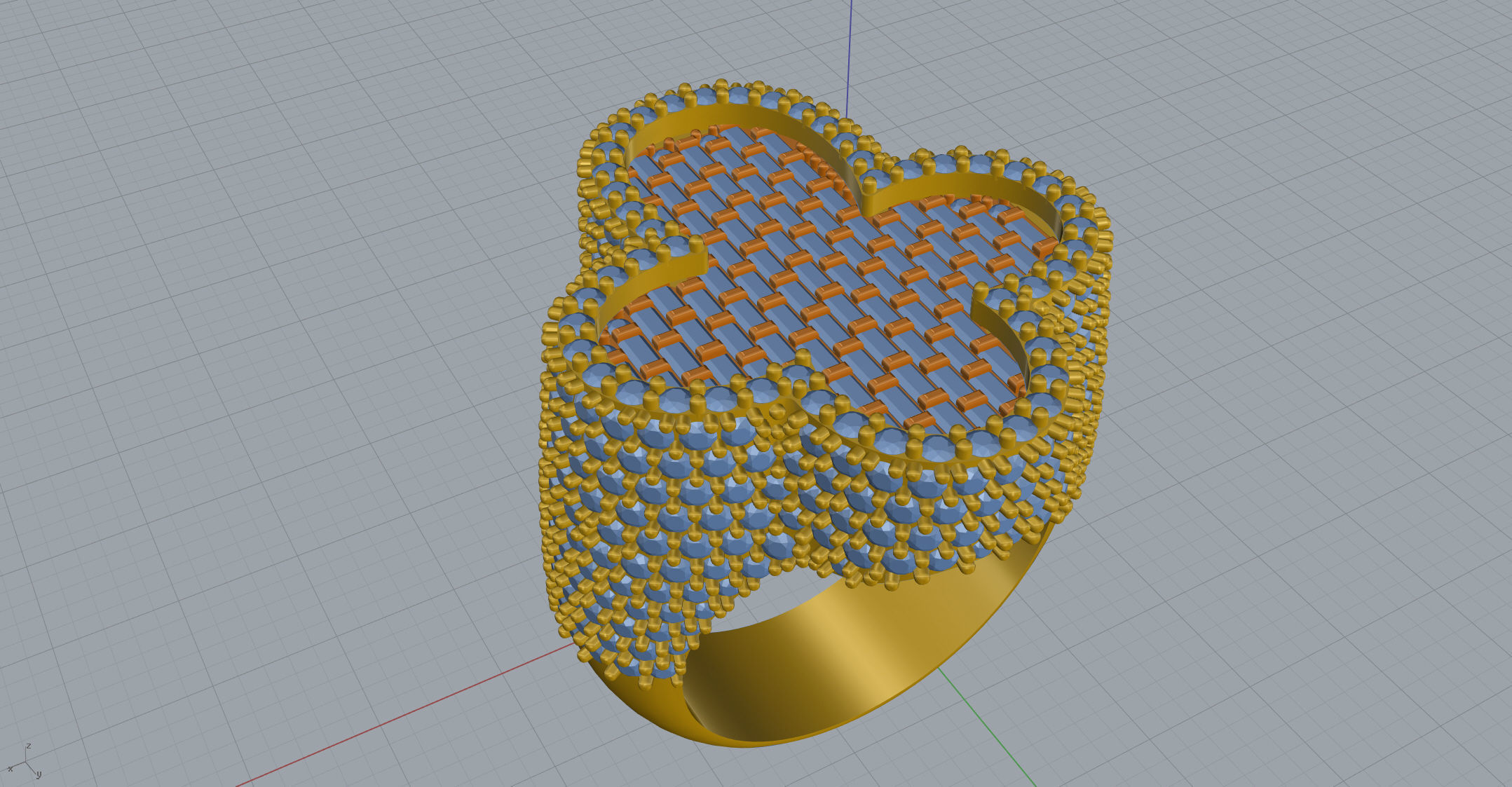 Cross Ring New 1 3D print model_11