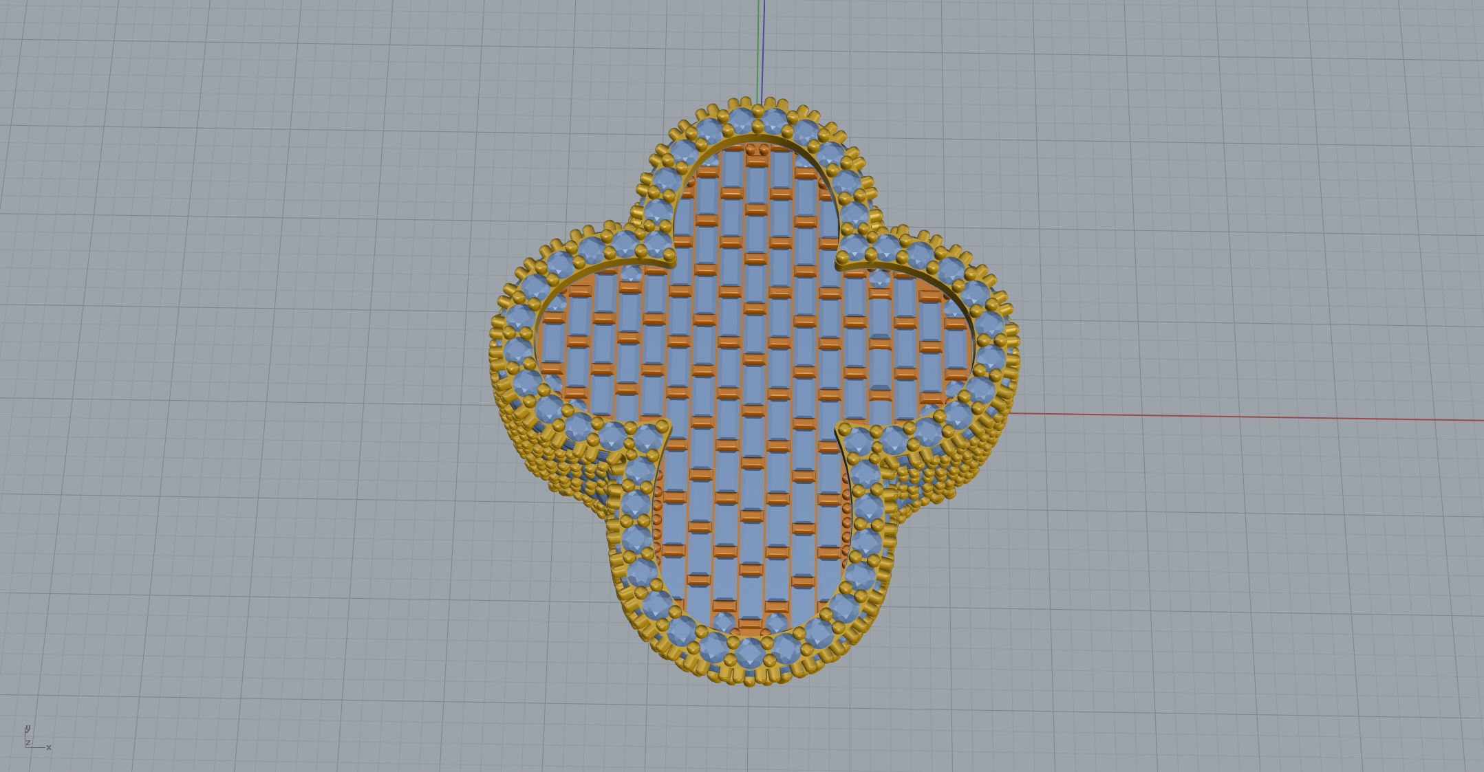 Cross Ring New 1 3D print model_12