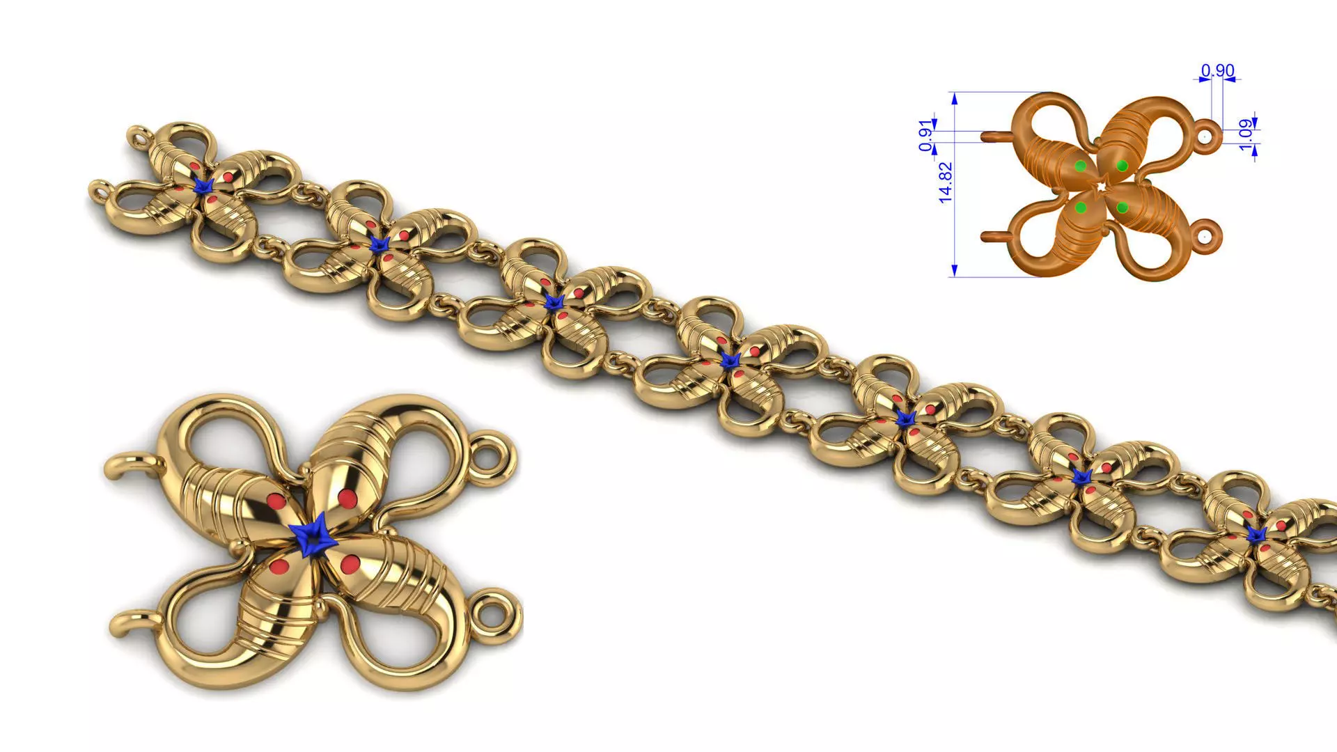 BEST SOLD UNIQUE FISH CHAIN YOU NEVER SEEN  3D print model_0