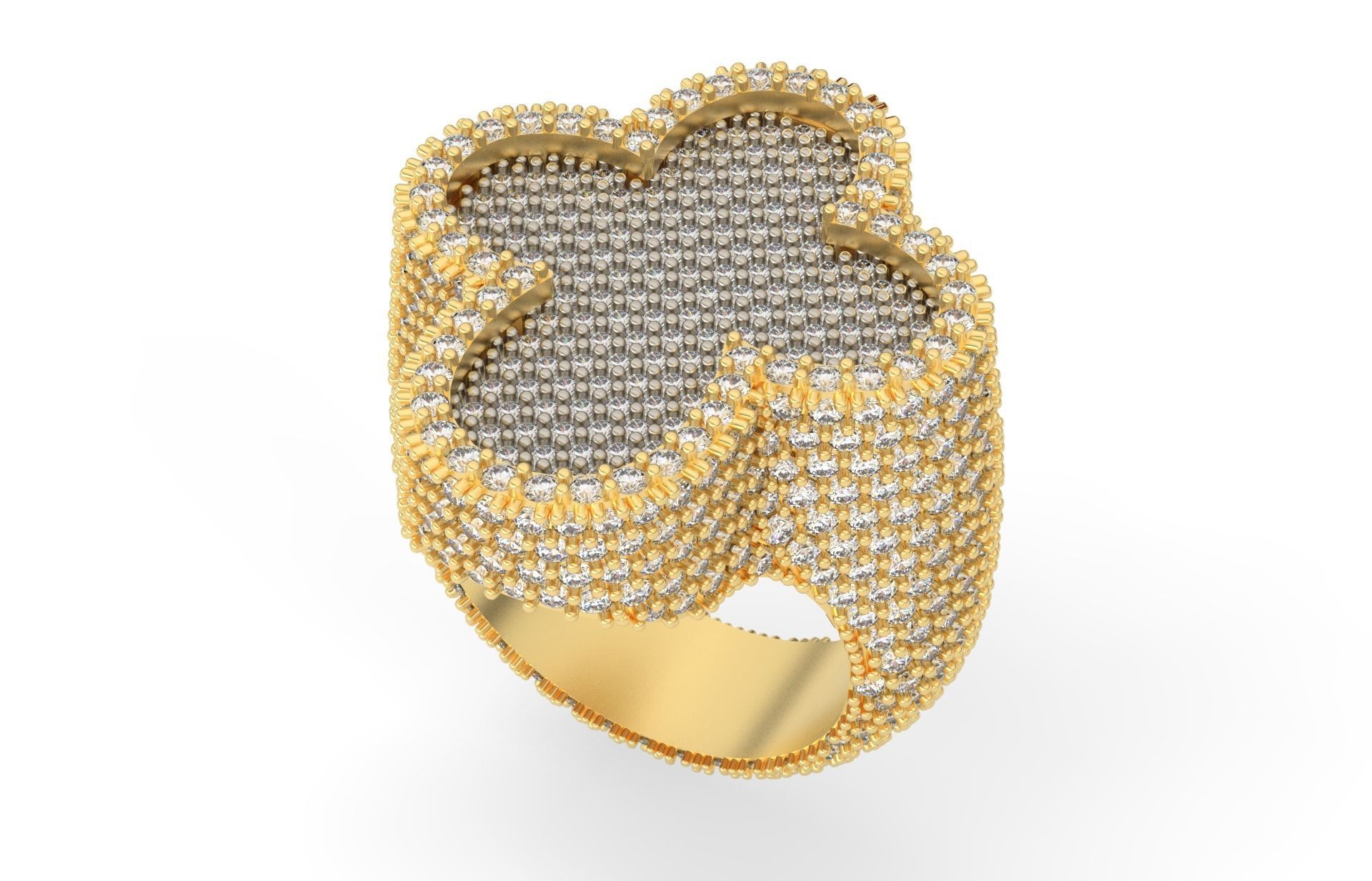 Cross Ring New 2 3D print model_2