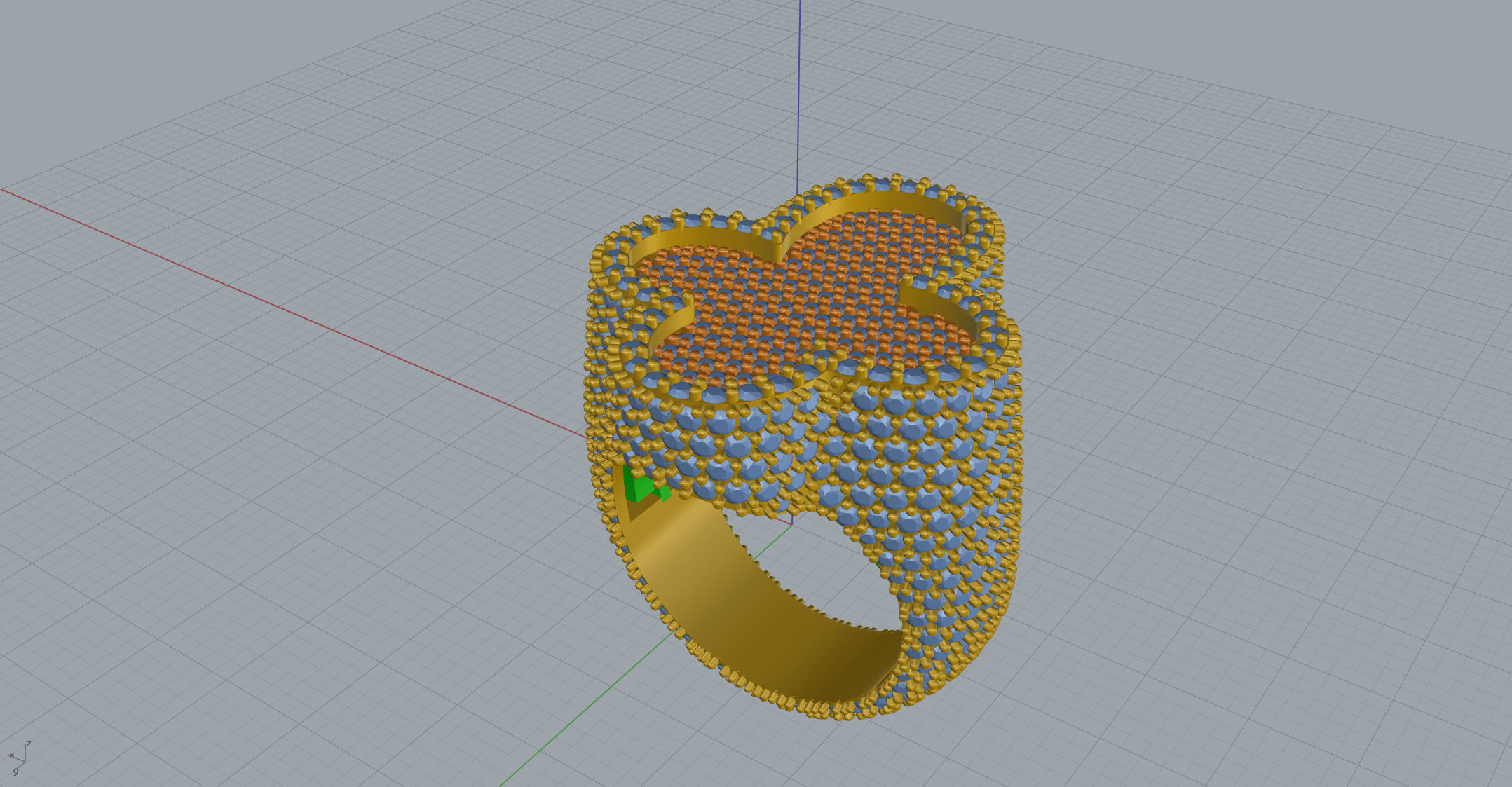 Cross Ring New 2 3D print model_10