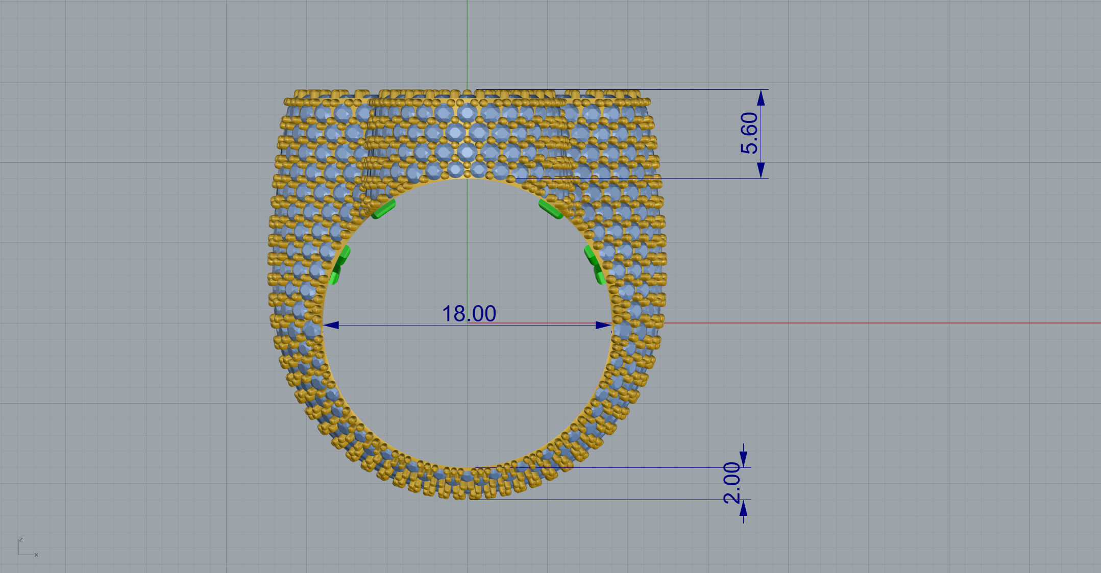 Cross Ring New 2 3D print model_14