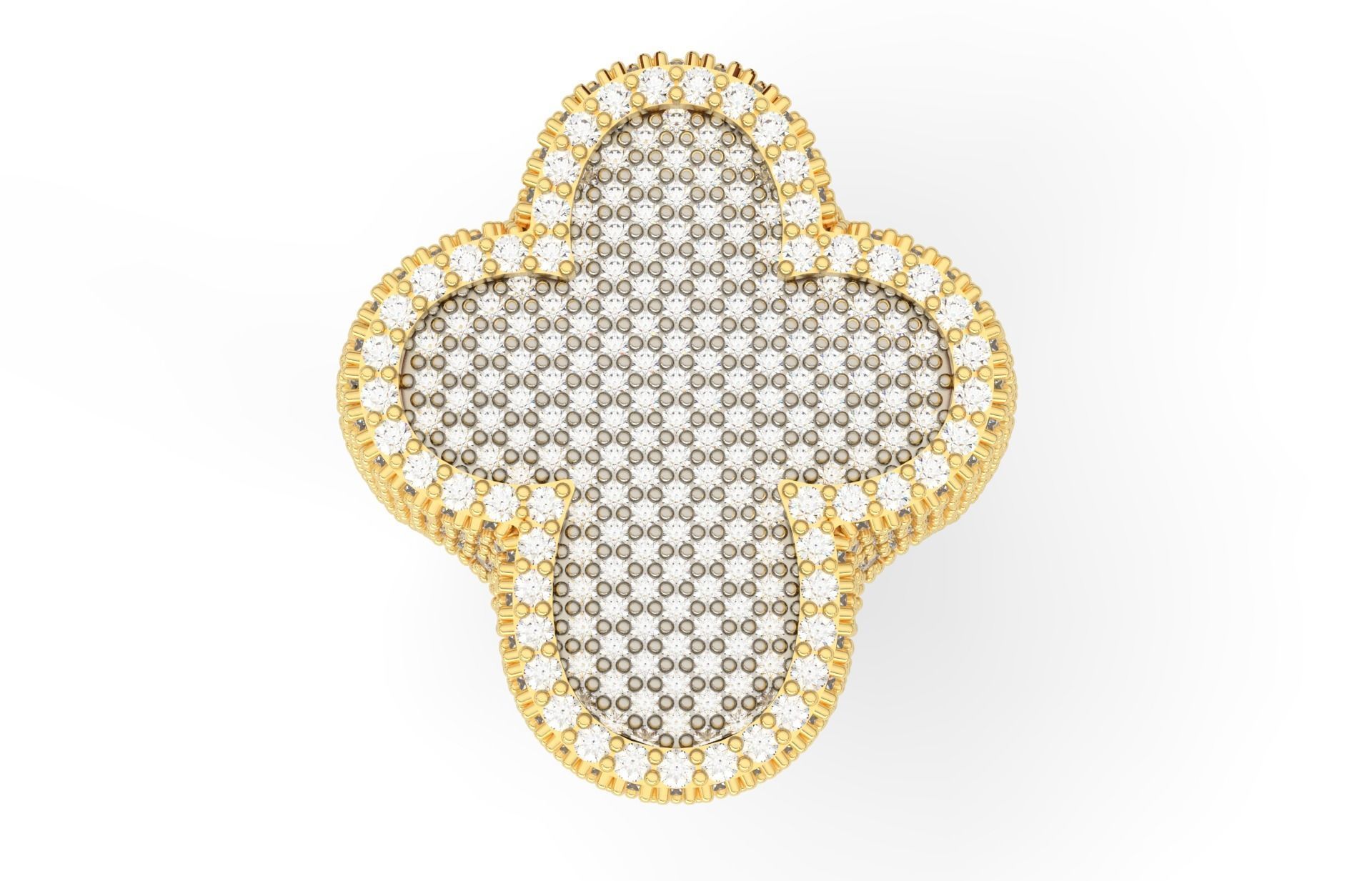 Cross Ring New 2 3D print model_1