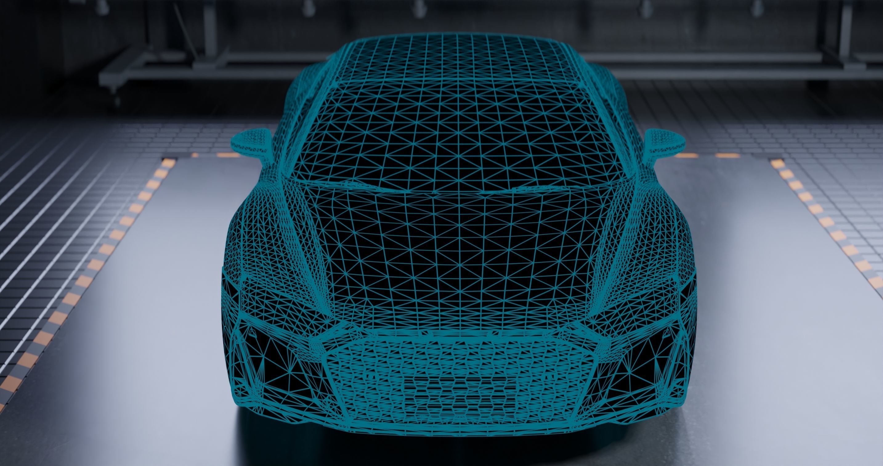 Audi R8 Realistic Unreal Engine 5 Game Ready 3D model_5