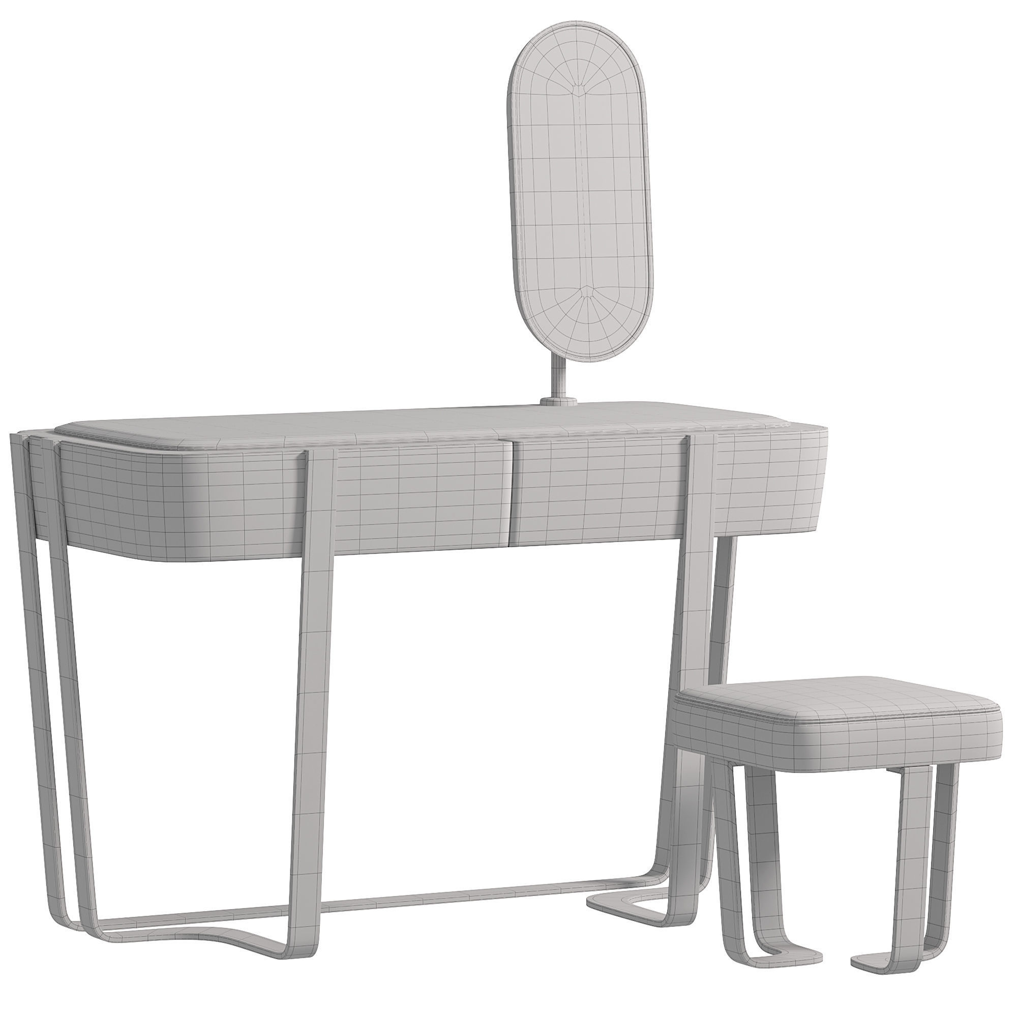 Charisma tualetnyy stolik By giorgiocollection 3D model_3