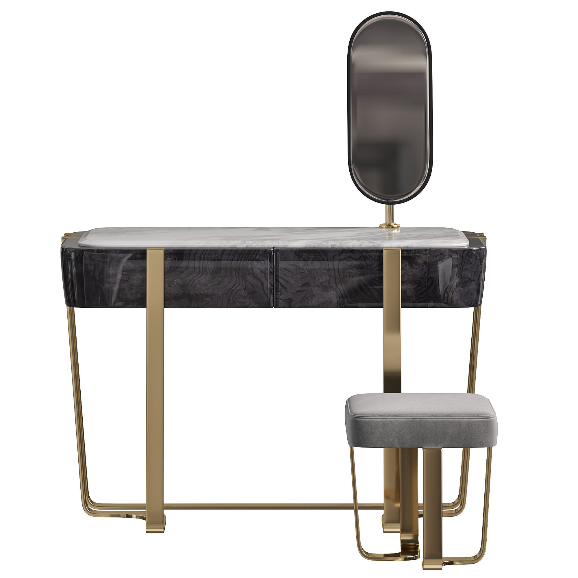 Charisma tualetnyy stolik By giorgiocollection 3D model_1