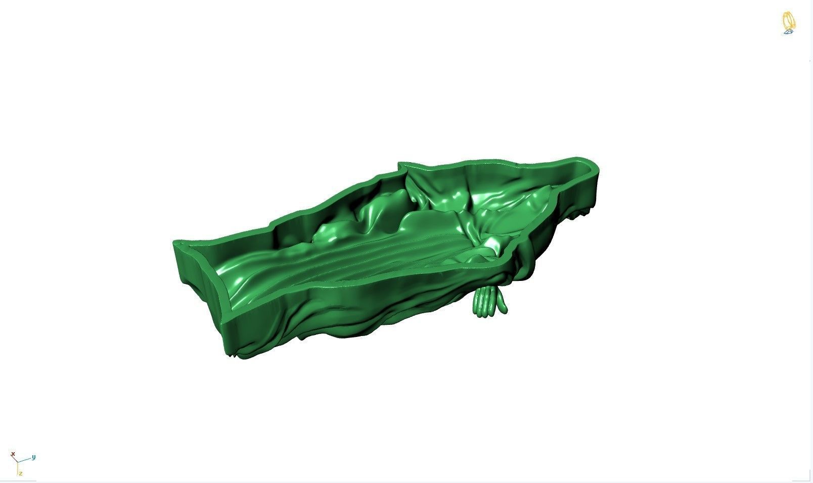 JESUS PENDANT 3D model_2