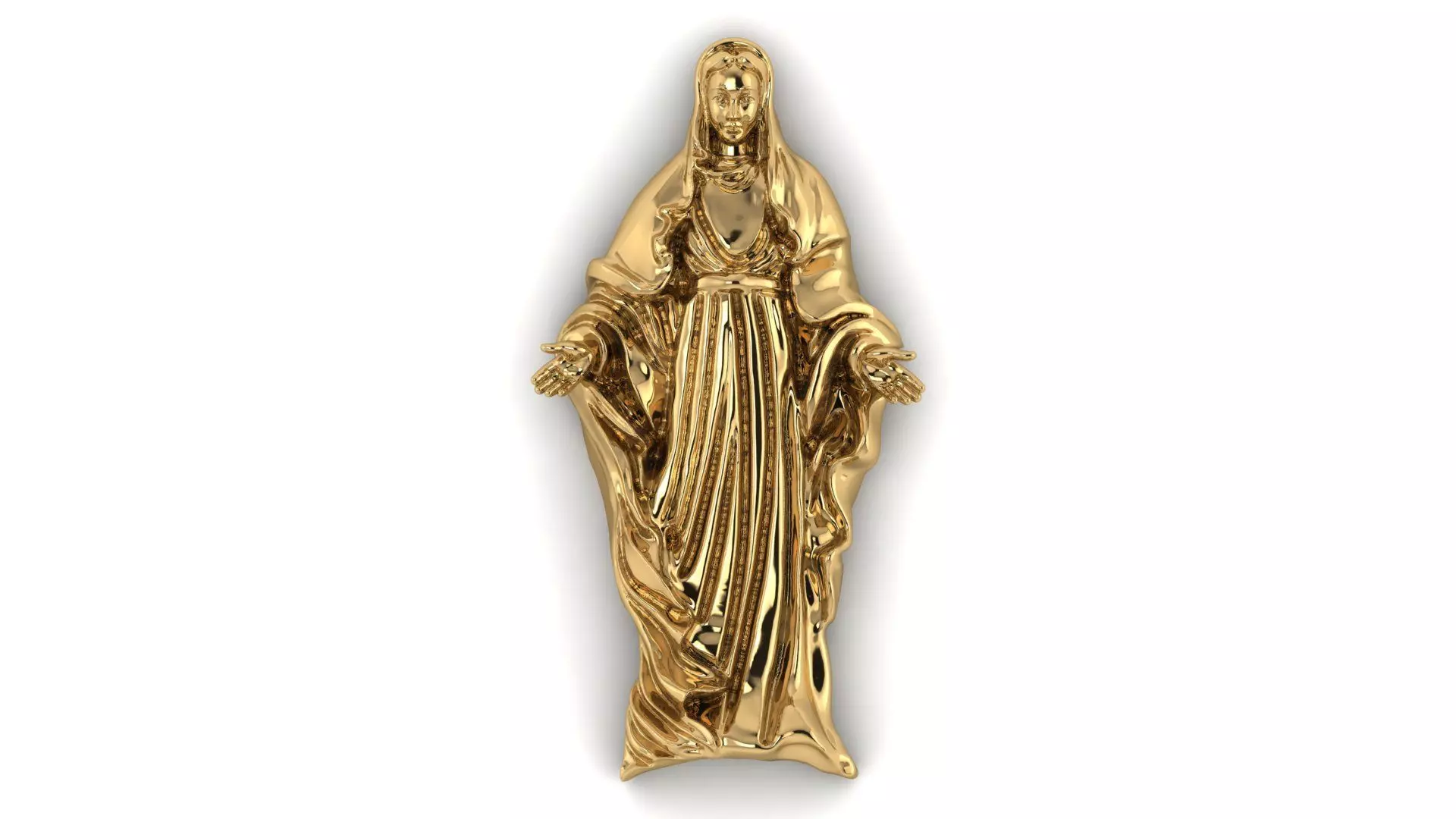 JESUS PENDANT 3D model_0