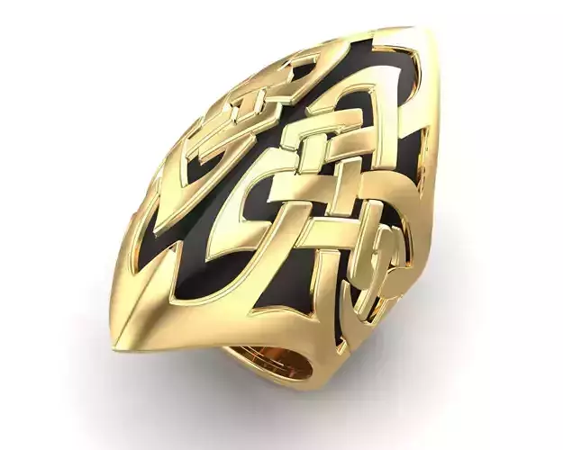 Turkish Sultan Ottoman Ring 3D print model