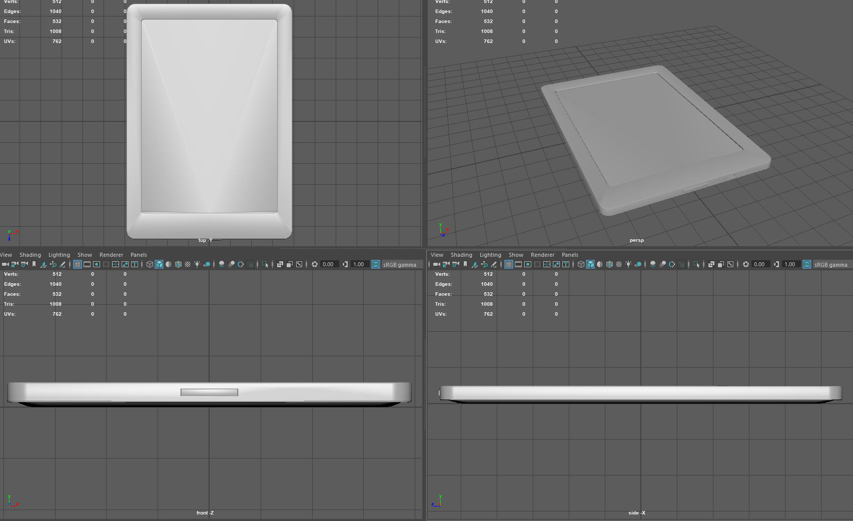 Ebook Low-poly 3D model_7