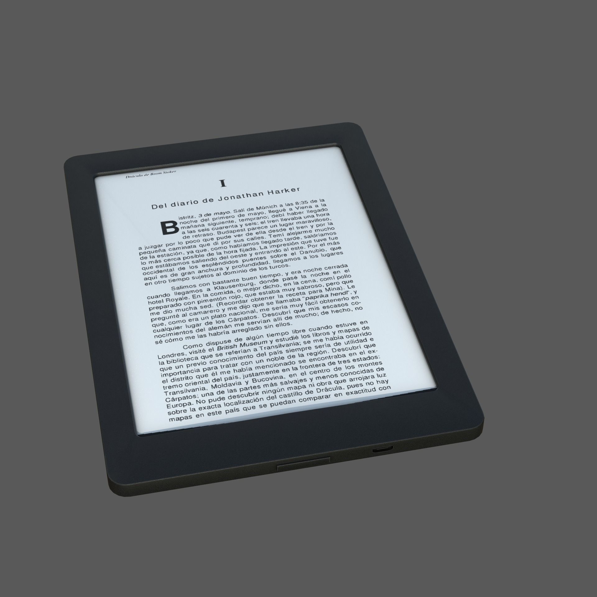 Ebook Low-poly 3D model_2