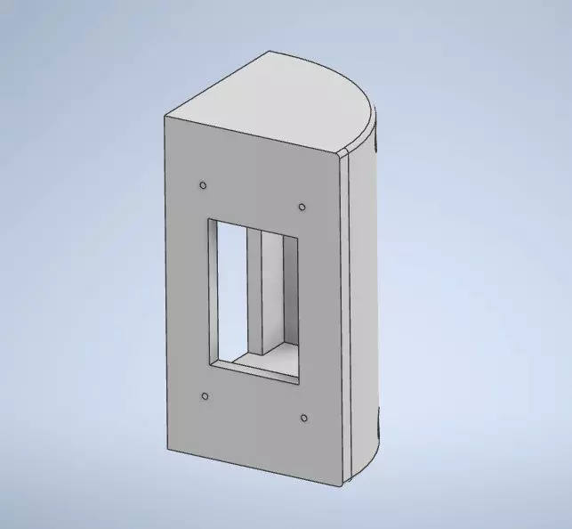 Ring Doorbell 2nd Gen 90 degree Wedge 3D print model_0