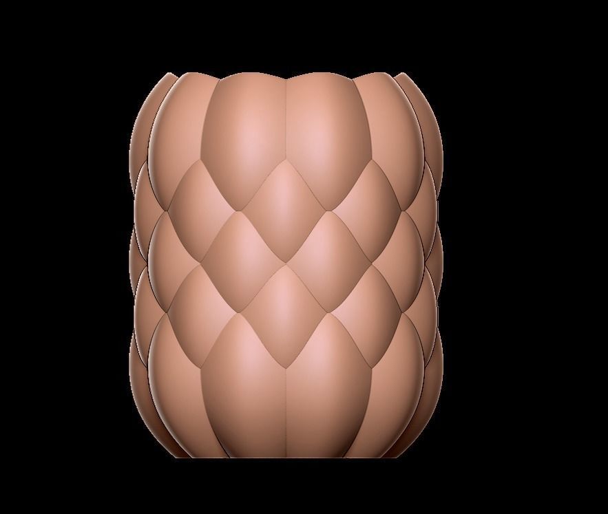 Pot minimal modern decor 3D print model_45