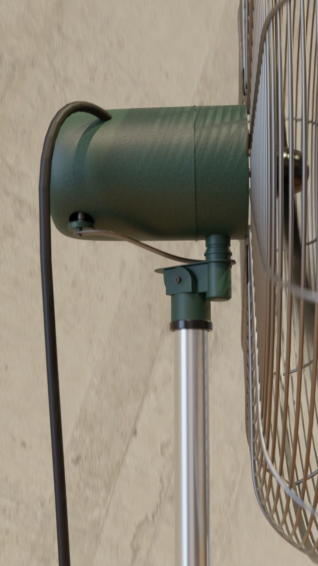 Ox Standing Fan 3D model_4