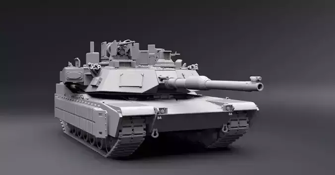 Abrams ERA Trophy Scale model 3D print model