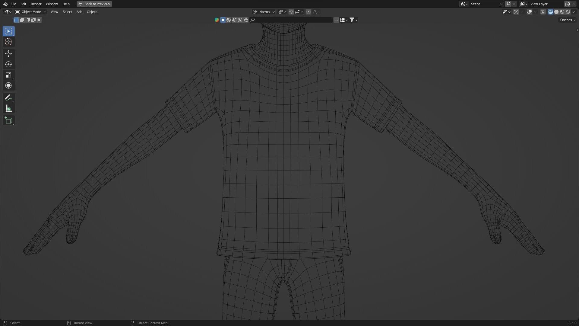 Man Boy Teen Cartoon Character Low-poly 3D model_31