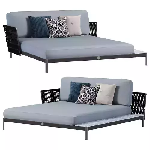 Custom outdoor bed by giorgiocollection