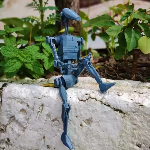 B1 Battle Droid Star Wars 3D print model